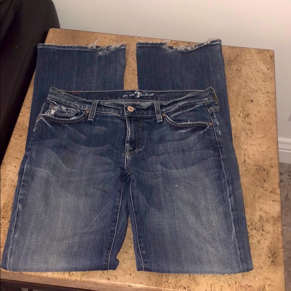 7 For All Mankind Denim - 7 for All ManKind— Blue jeans